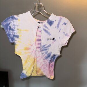 Omighty Tie Dye Top Size S.